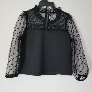 Girl's long sleeve blouse